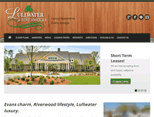 Tablet Screenshot of lullwateratriverwood.com